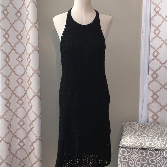 Victoria's Secret Dresses & Skirts - Victoria Secret Crocheted Halter Style Dress.